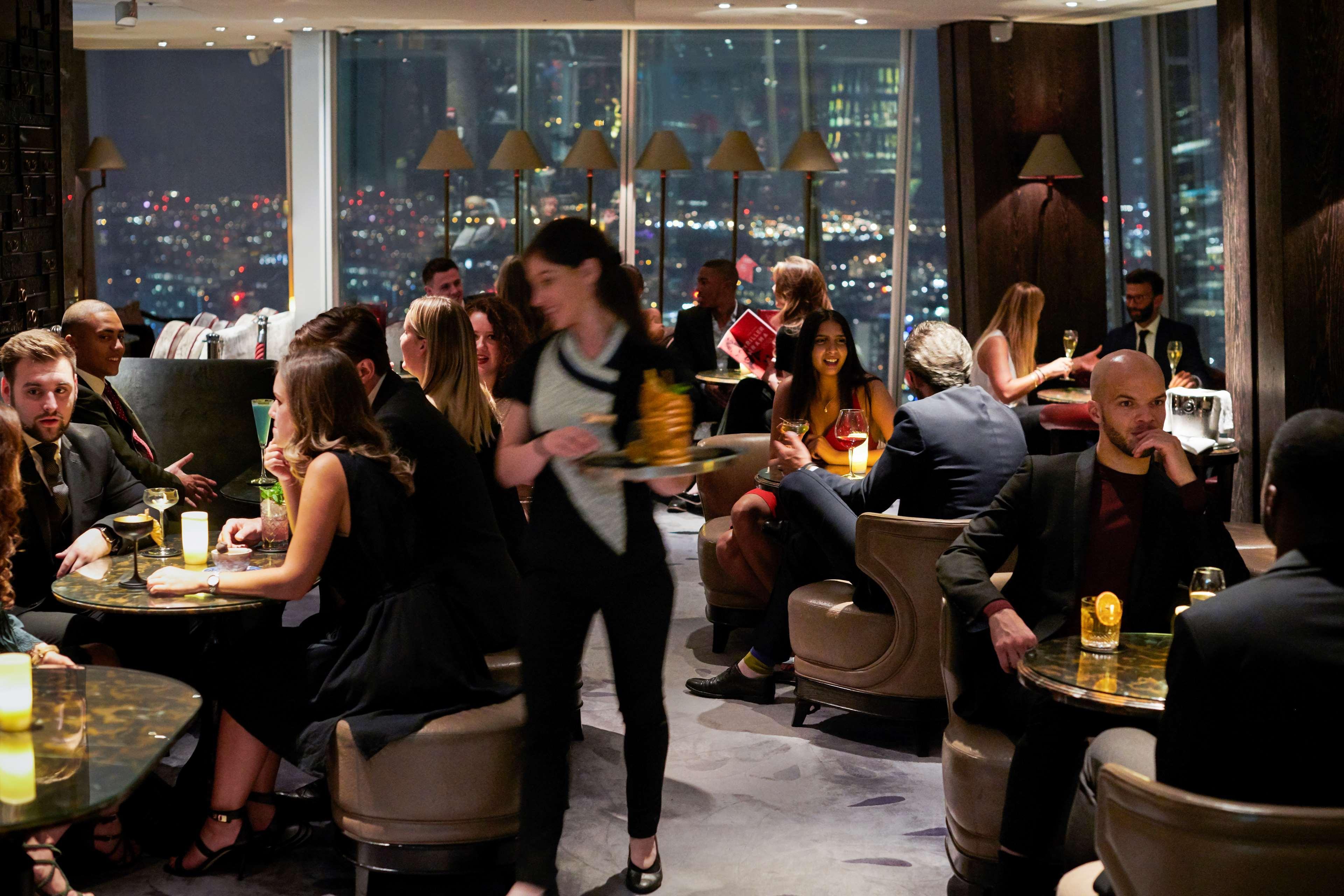 Shangri-La The Shard, London Luaran gambar The bar at the top of the Shard