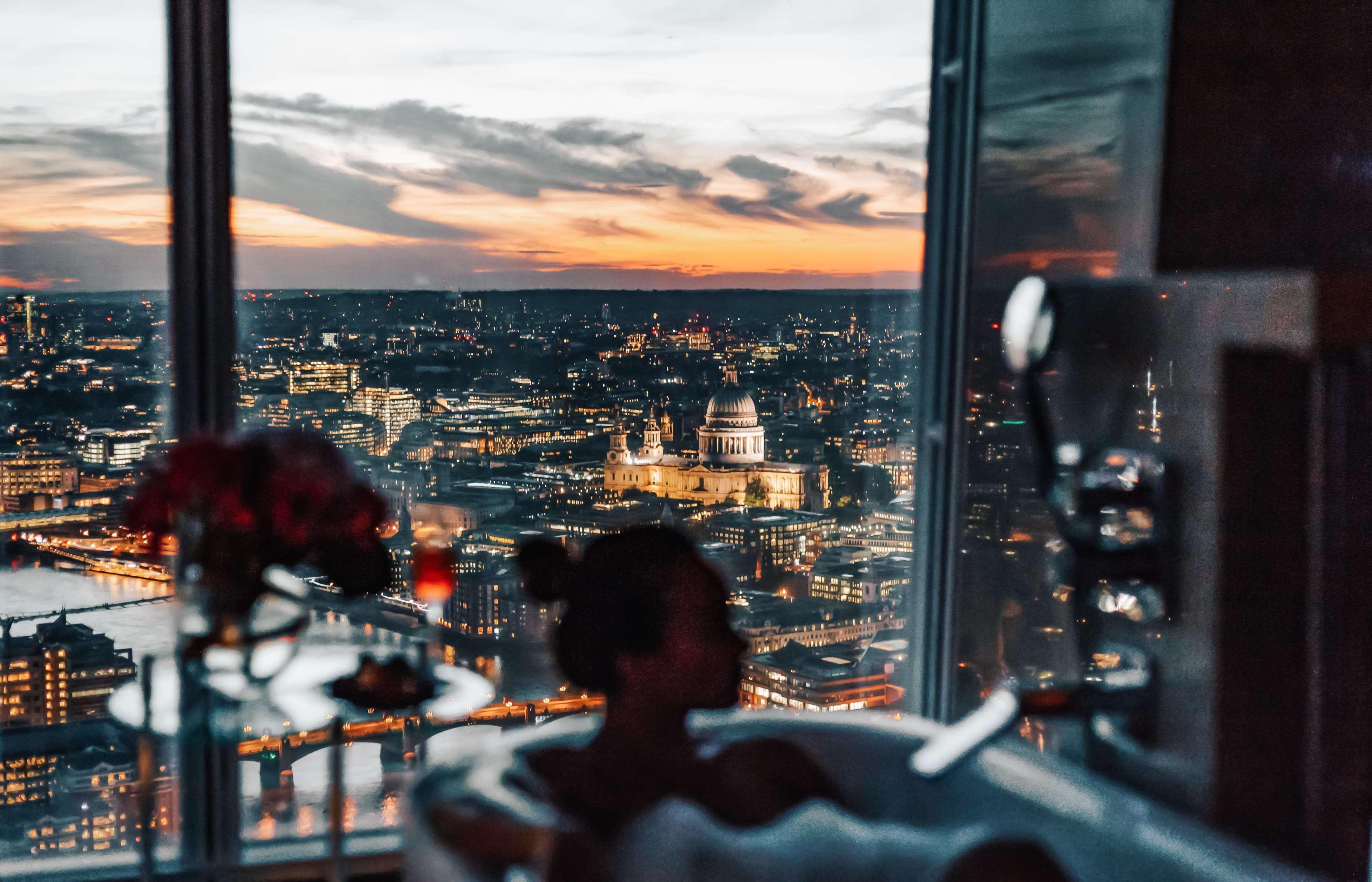 Shangri-La The Shard, London Luaran gambar View from the London Sky Garden