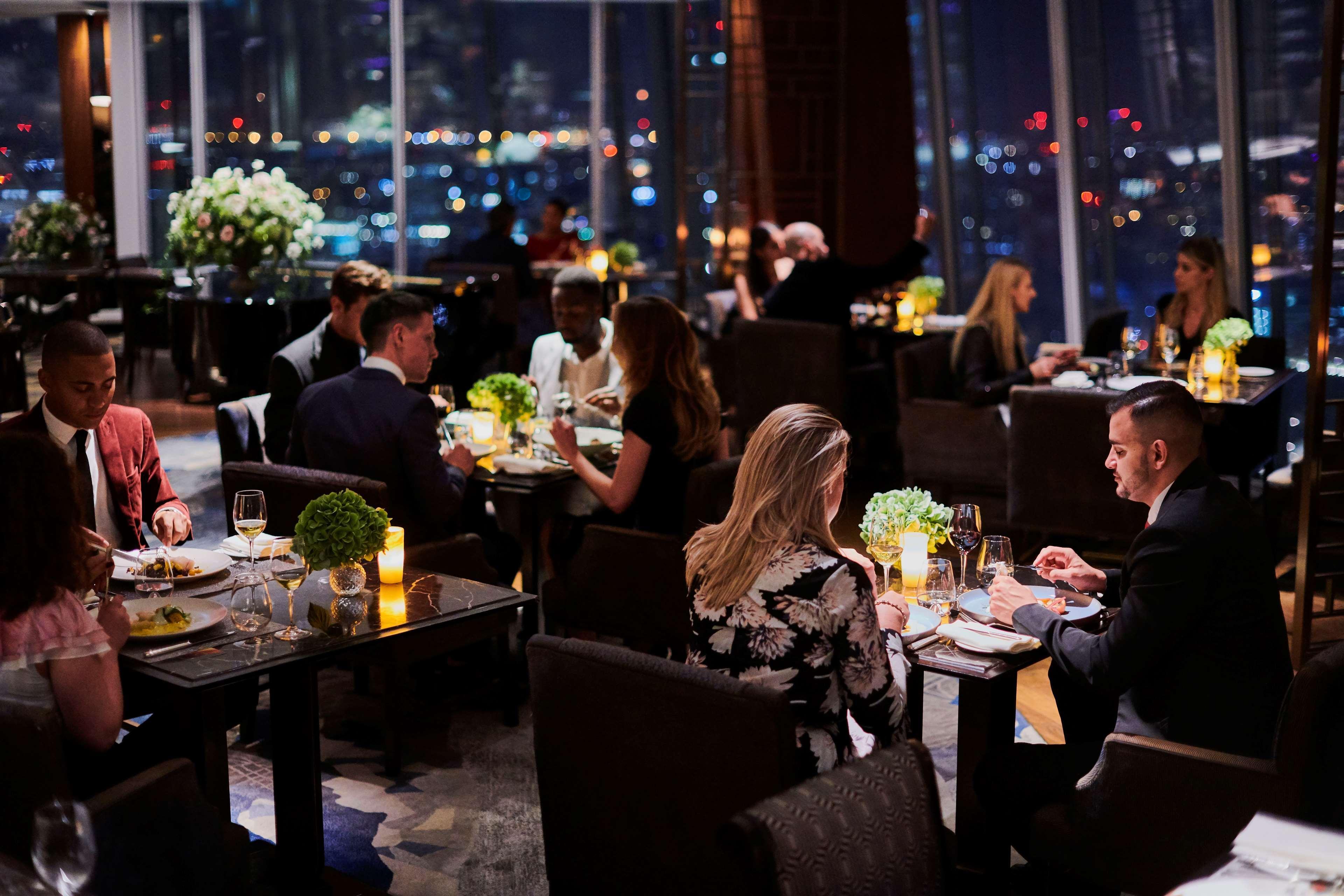 Shangri-La The Shard, London Luaran gambar The interior of the restaurant