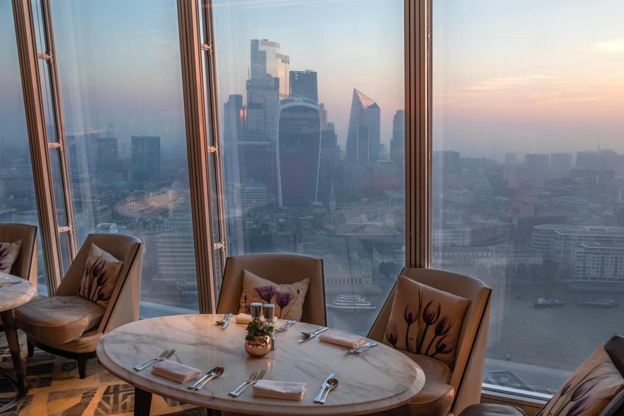 Shangri-La The Shard, London Luaran gambar View from the restaurant